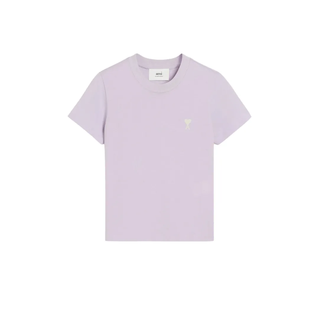 AMI PARIS CROPPED T-SHIRT