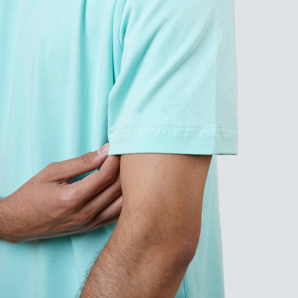 Basic T-Shirt . Turquoise