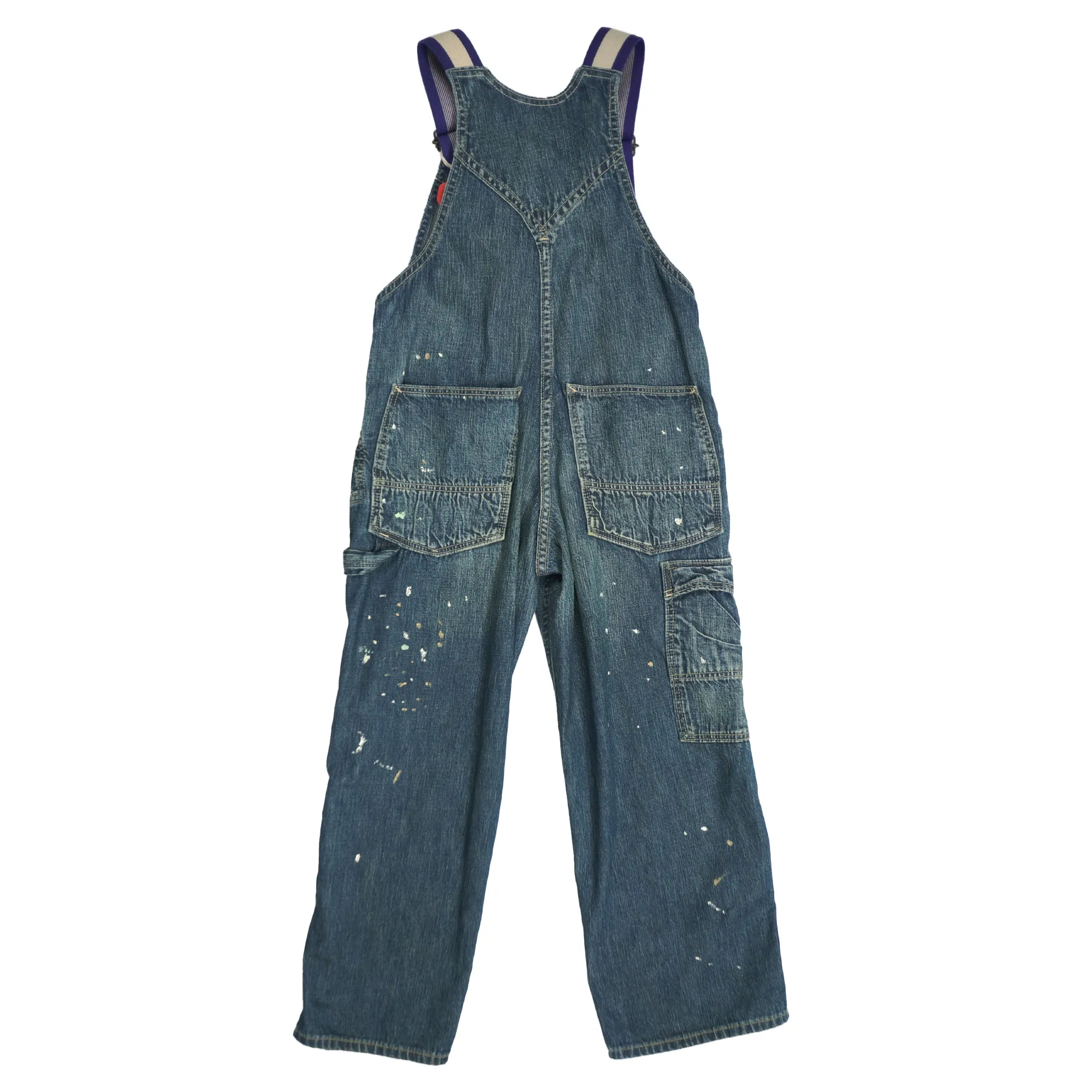 DENIM DUNGAREE OVERALLS